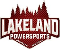 Lakeland Powersports in Woodruff, WI, offering new and pre-owned powersports, service, and parts, serving the areas of Minocqua, Woodruff, Boulder Junction, Rhinelander, and Lake Tomahawk.